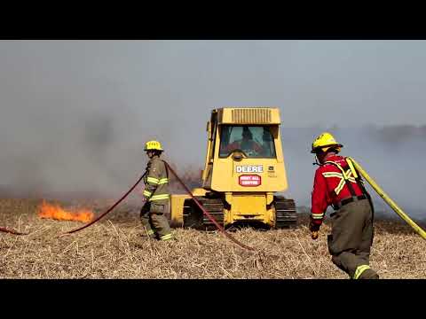 Field Fire Municipality of Port Hope April 13, 2023