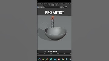Noob vs Pro artist: Making a bowl of cereal #blendertutorial #blender #blendercommunity #blender3d