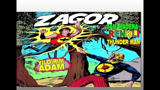 Zagor Yildirim Adam Süper Renkli̇ Tam Macera