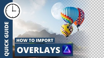 How to import OVERLAYS into Luminar NEO | Quick Guide