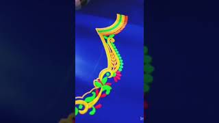 Boat neck #rainbowmakers #embroidery #madurai ️9942696511