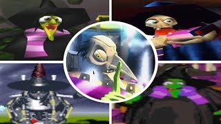 Evolution of Gruntilda Fights in Banjo Kazooie Games