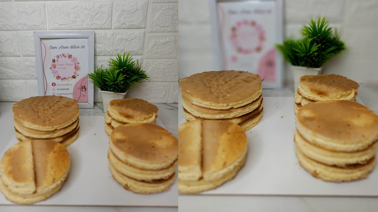 جينواز ميني كيك و لاير كيك بأسهل طريقة اسفنجية وبنينة 🤤