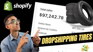 SOLD close to $100K DROPSHIPPING TIRES. 🚗