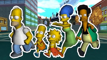 The Simpsons Hit & Run but T H E Y  R U N (Mod by Weasel On a Stick)