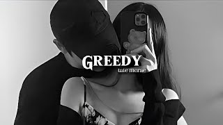 Tate McRae - greedy (sped up) | (i would want myself baby please believe me)