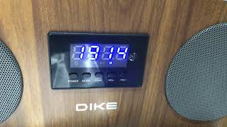 DIKE 禪聲 DS603  藍牙 鬧鐘功能DEMO