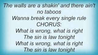 Mad Sin - Sin Is Law Lyrics
