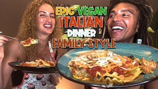 The Best Lasagne | Spaghetti & Meatballs | Garlic Bread | BBQ Drumsticks | Salad | Your Spicy Vegans