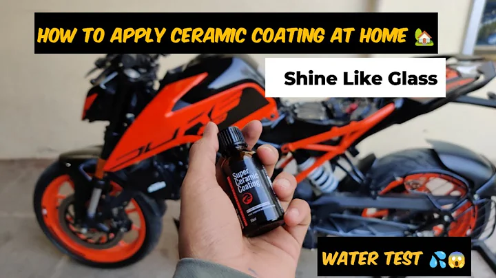 How to Apply Super Ceramic Coating | At Home 🏡| Water Test Result 😱 | in Hindi.