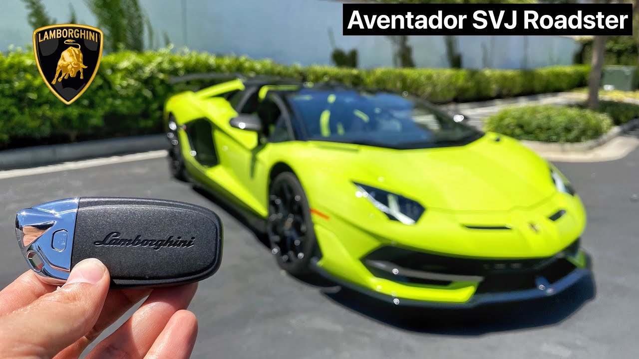 2021 Lamborghini Aventador SVJ Roadster Is Unadulterated Excess