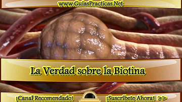 ¿Afecta la biotina a la sangre?