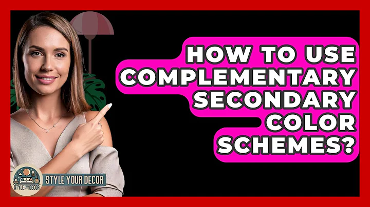 How To Use Complementary Secondary Color Schemes? - Style Your Decor