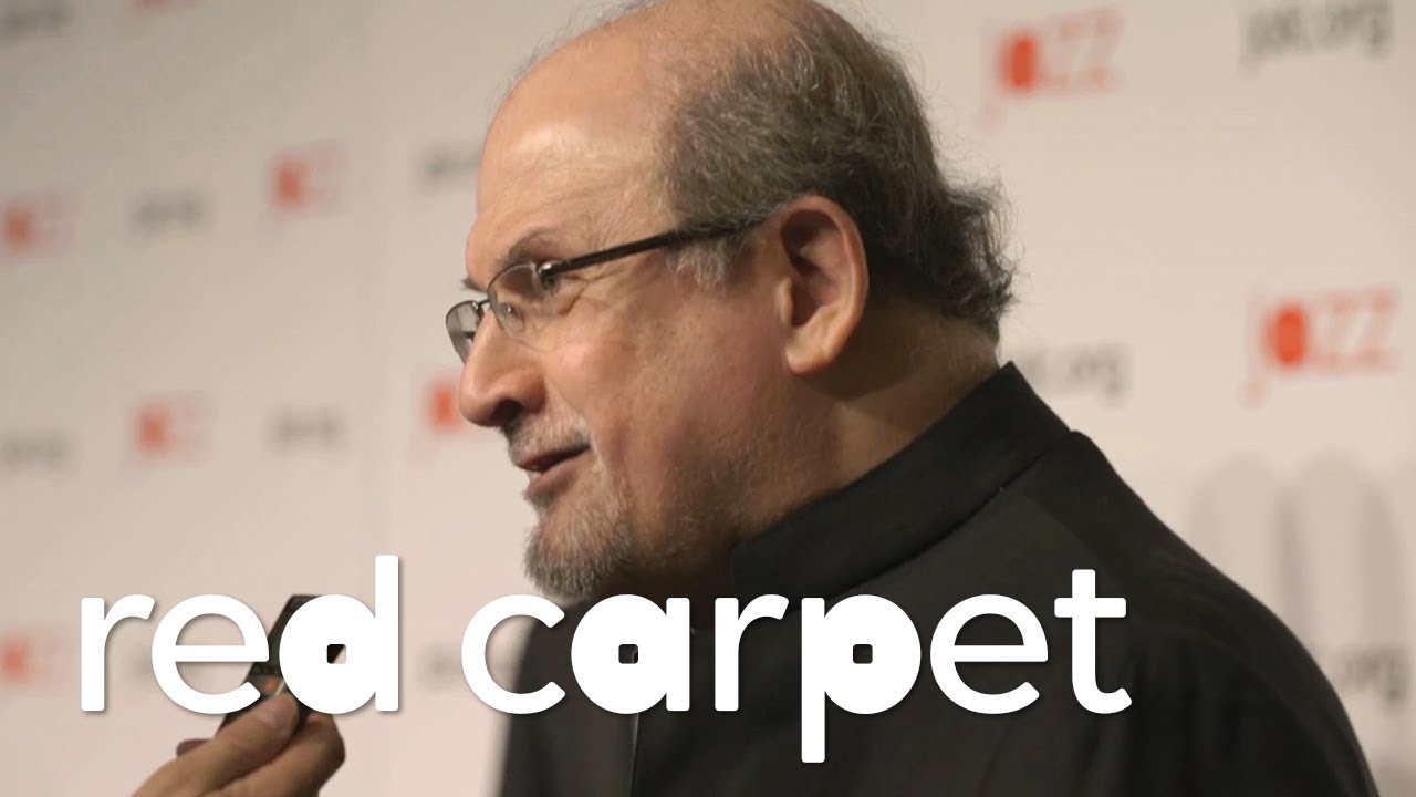 On the Red Carpet with SALMAN RUSHDIE
