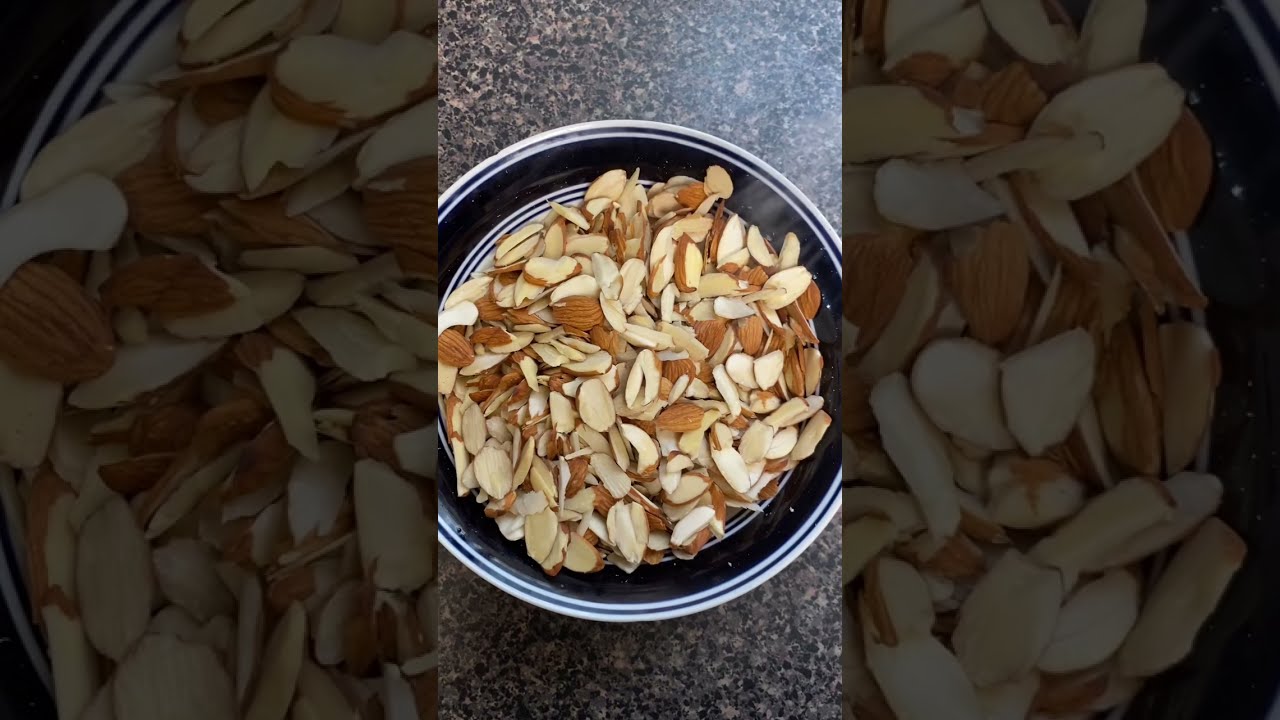 Roasted almonds, life hacks, delicious food #shorts #indianfood #almonds #healthy #tasty, | vegan