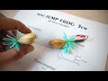 Tutorial Mini Jump Frog 3cm