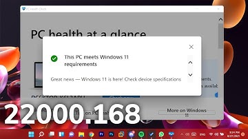New Windows 11 Build 22000.168 - New Minimum System Requirements, New Widget & Fixes