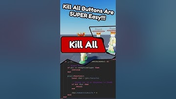 How to Make a "Kill All" Button in Roblox Studio!