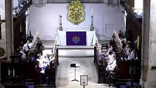 Choral evensong on Thursday March 13th, 2025 at 6.30pm, from Great St Mary's Church, Cambridge