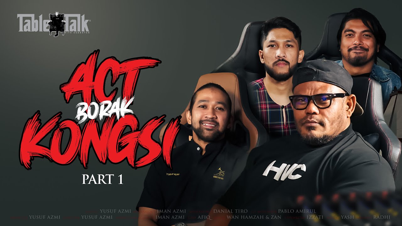 CIK TON KETUA KONGSI  | EP2 PART1 | SEMBOYAN TABLE TALK (STT002)