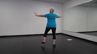Mid-Advanced Tap Step-Stomp, Stomp, Brush step, step, brush step, step