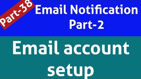 Email Account | ServiceNow Email Account set up| Configuring an Email Account in ServiceNow PDI