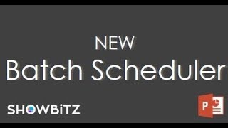 NEW Batch Scheduler
