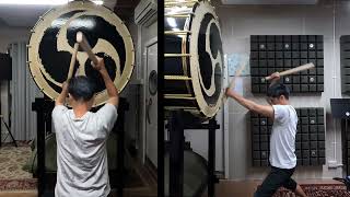 AKI Short link 'Lead Part' Demo - Genkidama group Odaiko practice Session 11: 25th July 2026