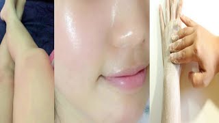 Kulit menjadi putih kinclong scrub seluruh kulit dengan bahan ini