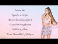 Ariana Grande - One Last Time (lyrics)
