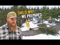 Watch This Amazing Tool DESTROY Fallen Trees After Ice Storm