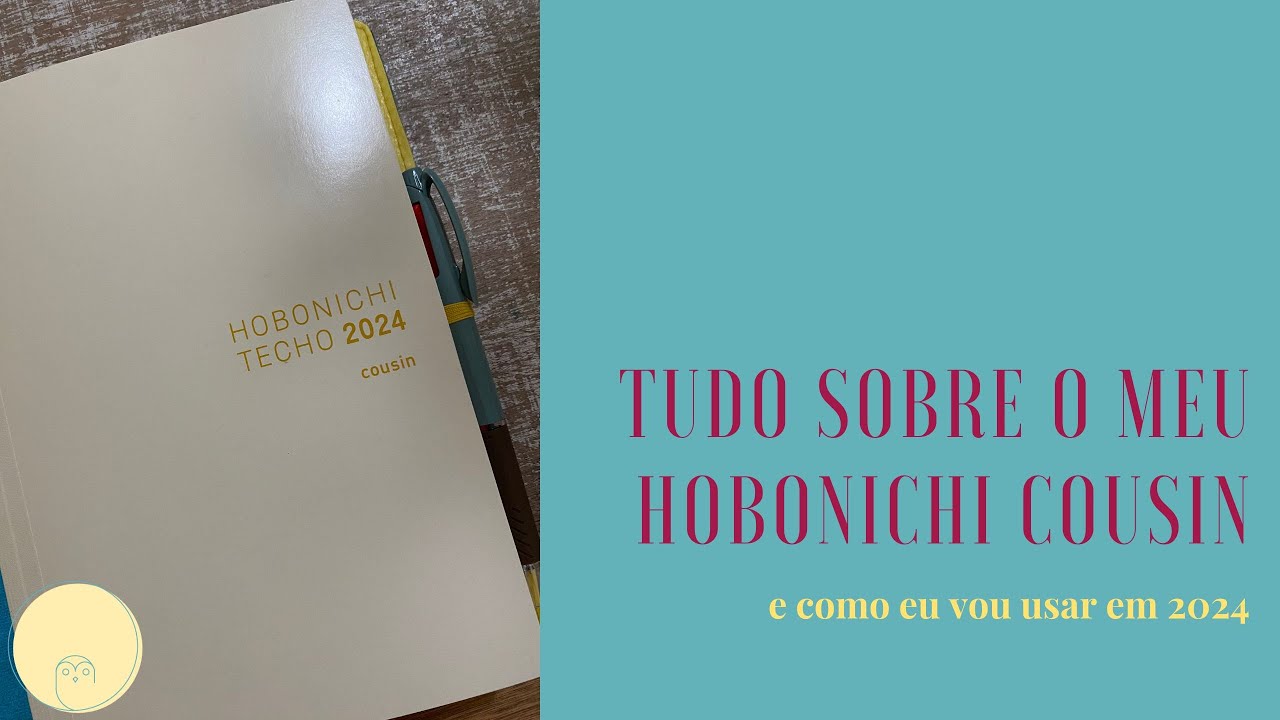 tudo sobre meu Hobonichi + teste de canetas + como vou usar em 2024