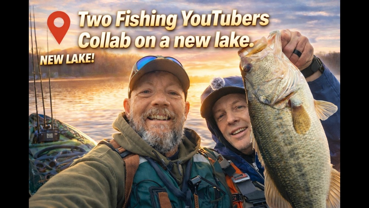 Two Fishing YouTubers Collab On A New Lake