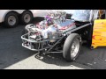 Bob Curley's '57 Fairlane 820" Kaase FORD Hemi Warm Up