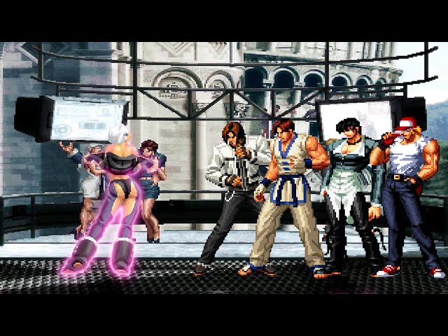 KOF Mugen] Shira Angel vs Super Hero Team - YouTube