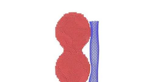 Molecular dynamics simulation of tensile test of Cu/CNT composite