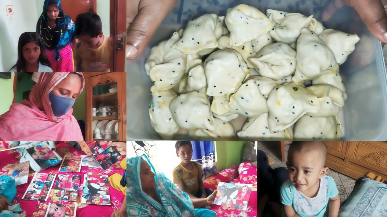 দুই ভাই বুন মিলে আজকে মজাদার সিঙ্গারা বানালাম এবং ফোজেন করলাম পুরাতন কিছু ছবি ফ্রেম করে আনলাম #vlog 