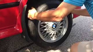 E30 325iX RF wheel resistance