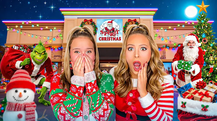 We went to SPIRIT CHRISTMAS for the FIRST TIME 🎅🏻🤭🎄 #christmas #shopping #holiday #vlog #viral