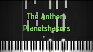 The Anthem - Planetshakers (Worship Keys- G maj) Synthesia Tutorial