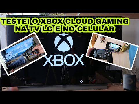 XBOX CLOUD GAMING - Testei em TV LG e celular #xbox #jogos #tvlg