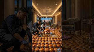 👉 Burger Floor Transformation 😳🍔 | Epoxy Floor Design#burger #satisfying #viral