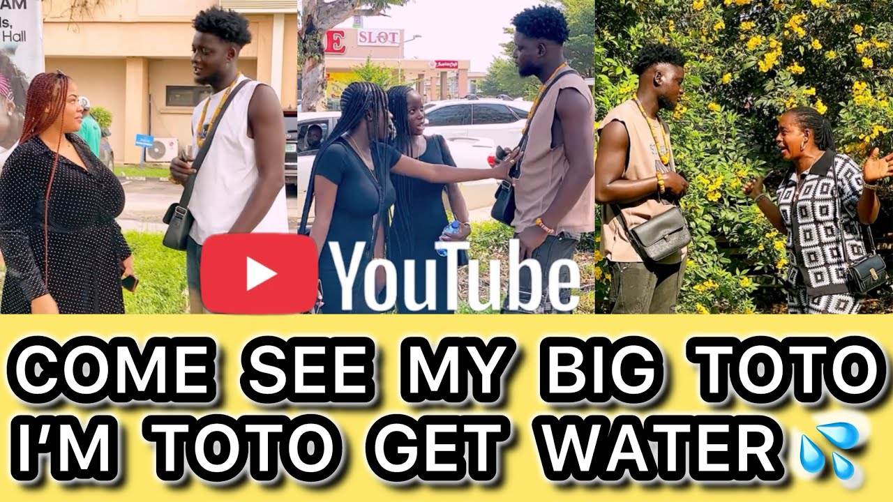 COME SEE MY BIG TOTO MY TOTO GET WATER 💦 