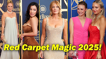 Epische momenten van de rode loper van de Daytime Emmy