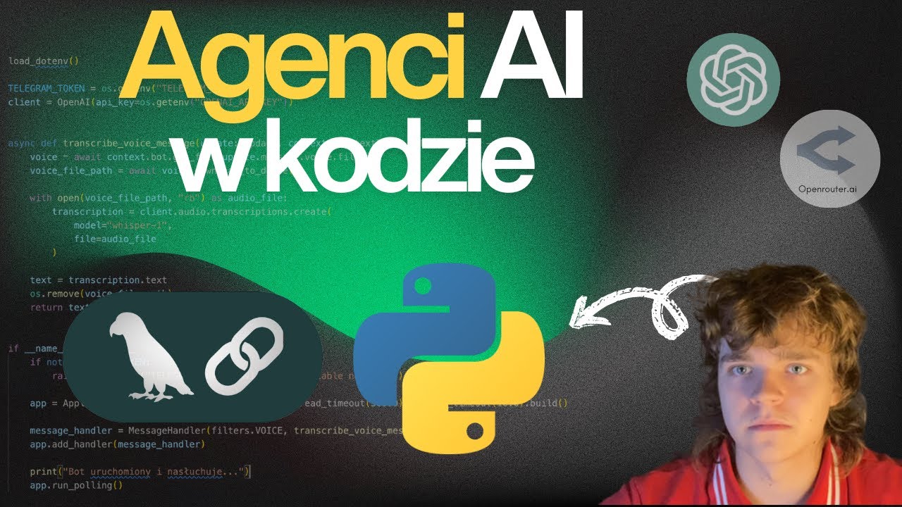 Agenci AI w kodzie! Langchain tutorial #1