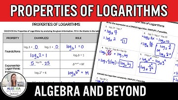 Properties of Logarithms | Algebra 2 Lesson