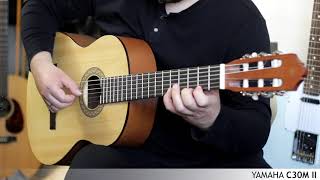 Yamaha C30M II classical guitar :: Demo, Soundcheck