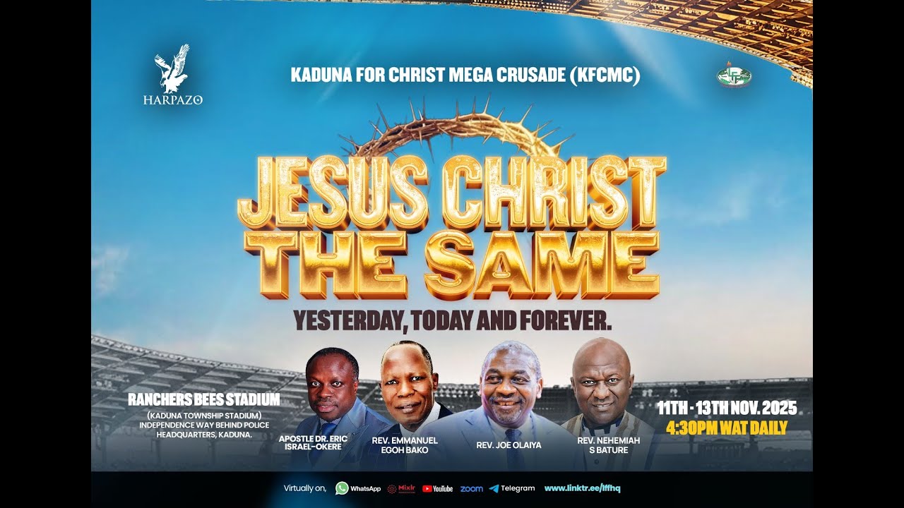 KADUNA FOR CHRIST MEGA CRUSADE (KFCMC) | DAY 2 | 12/11/25 - YouTube