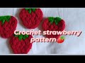 Crochet Strawberry Pattern