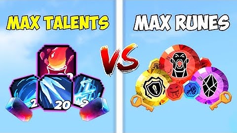 Talents vs Runes!! (Blockman Go)